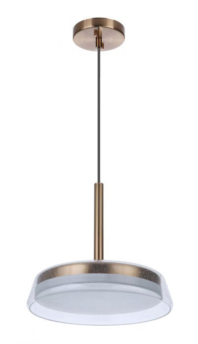 Craftmade Centric 55192-SB-LED Pendant Light - Satin Brass