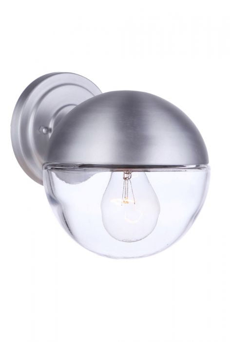 Craftmade Lighting ZA3404-SA  Evie Outdoor Satin Aluminum