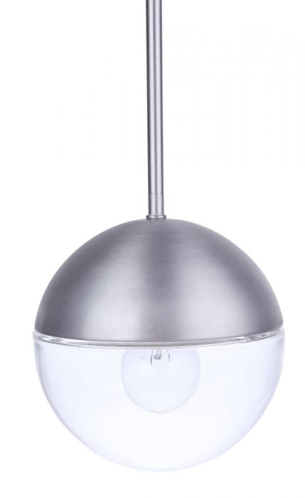 Craftmade Lighting ZA3411-SA Modern Evie Outdoor Satin Aluminum