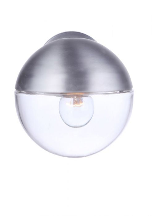 Craftmade Lighting ZA3414-SA Modern Evie Outdoor Satin Aluminum