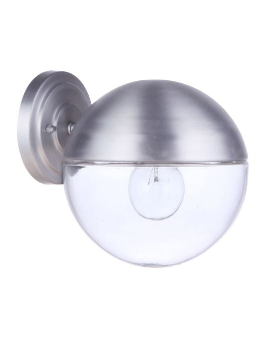 Craftmade Lighting ZA3414-SA Modern Evie Outdoor Satin Aluminum