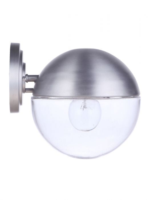 Craftmade Lighting ZA3414-SA Modern Evie Outdoor Satin Aluminum