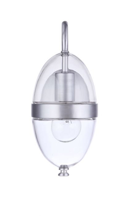 Craftmade Lighting ZA3504-SA  Sivo Outdoor Satin Aluminum