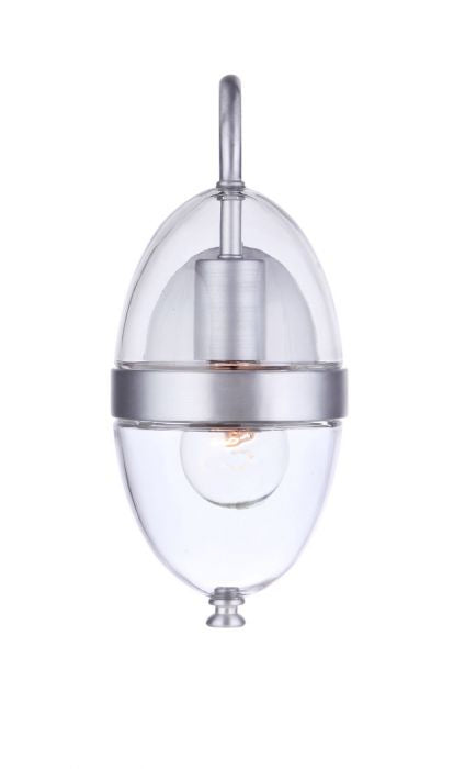 Craftmade Lighting ZA3504-SA  Sivo Outdoor Satin Aluminum