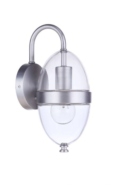 Craftmade Lighting ZA3504-SA  Sivo Outdoor Satin Aluminum