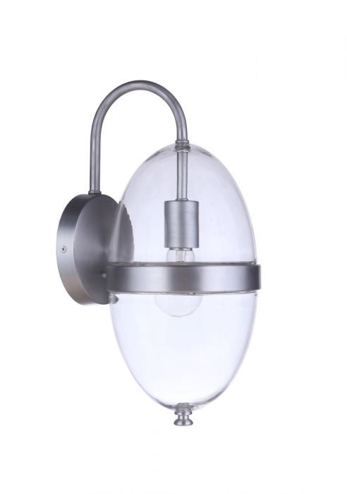 Craftmade Lighting ZA3514-SA  Sivo Outdoor Satin Aluminum