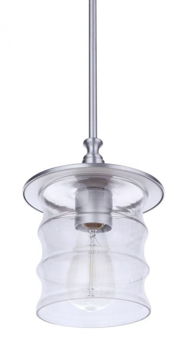 Craftmade Lighting ZA3611-SA  Canon Outdoor Satin Aluminum