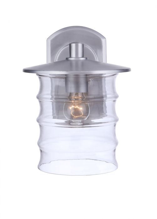 Craftmade Lighting ZA3624-SA  Canon Outdoor Satin Aluminum