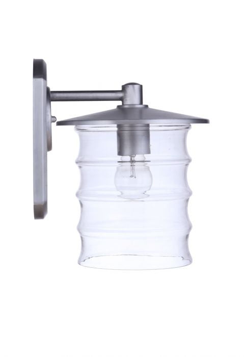 Craftmade Lighting ZA3624-SA  Canon Outdoor Satin Aluminum