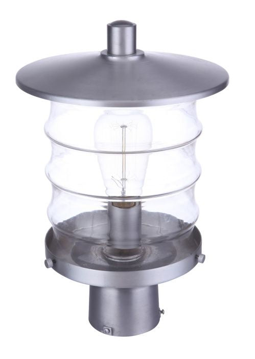 Craftmade Lighting ZA3625-SA  Canon Outdoor Satin Aluminum