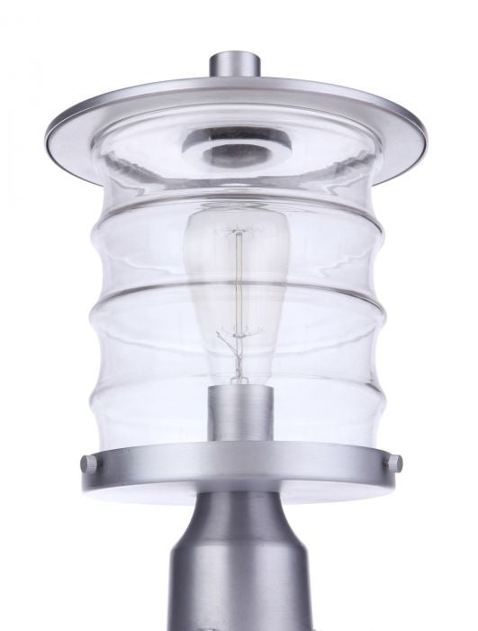 Craftmade Lighting ZA3625-SA  Canon Outdoor Satin Aluminum