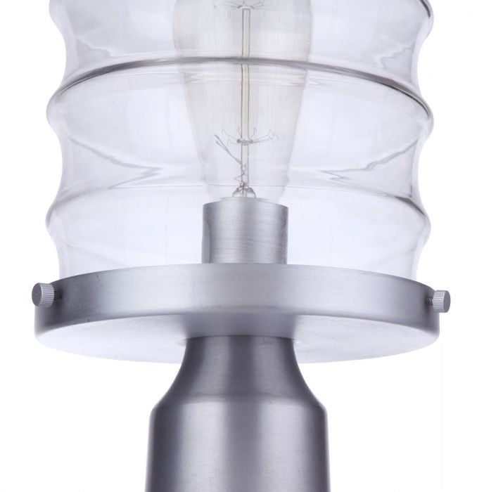 Craftmade Lighting ZA3625-SA  Canon Outdoor Satin Aluminum