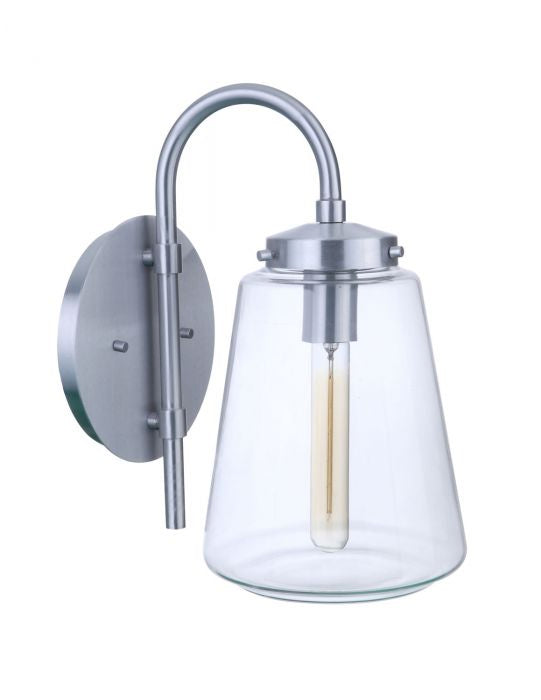 Craftmade Lighting ZA3814-SA  Laclede Outdoor Satin Aluminum