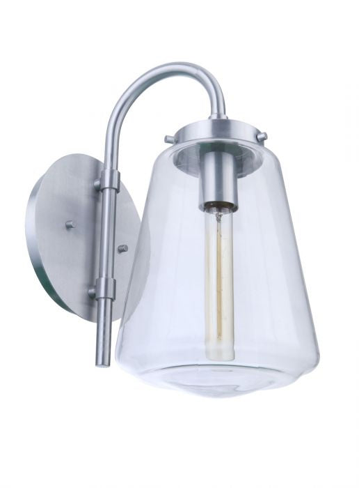 Craftmade Lighting ZA3814-SA  Laclede Outdoor Satin Aluminum