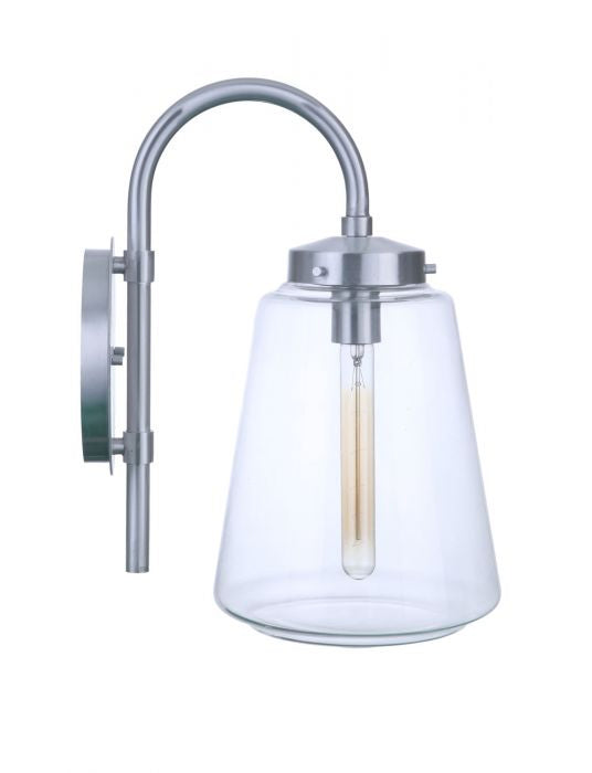 Craftmade Lighting ZA3824-SA  Laclede Outdoor Satin Aluminum