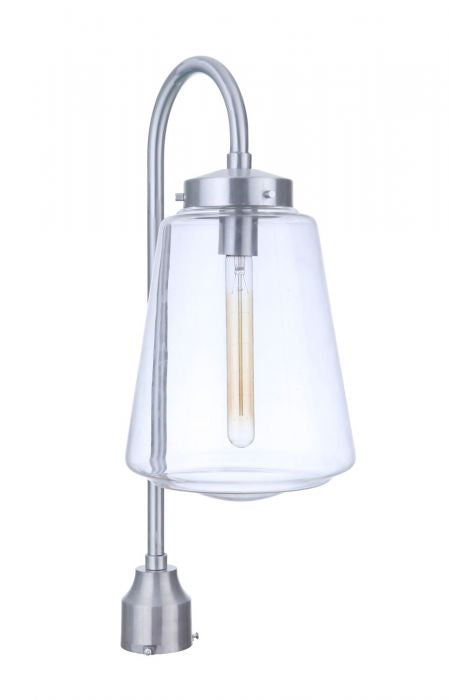 Craftmade Lighting ZA3825-SA  Laclede Outdoor Satin Aluminum