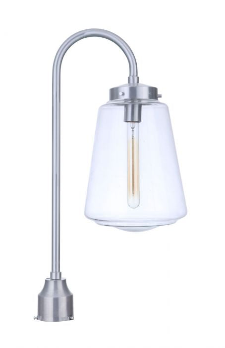 Craftmade Lighting ZA3825-SA  Laclede Outdoor Satin Aluminum