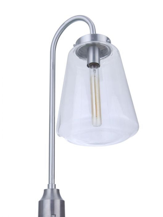 Craftmade Lighting ZA3825-SA  Laclede Outdoor Satin Aluminum