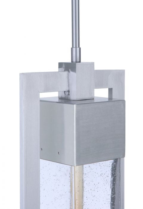 Craftmade Lighting ZA4021-SA Modern Perimeter Outdoor Satin Aluminum