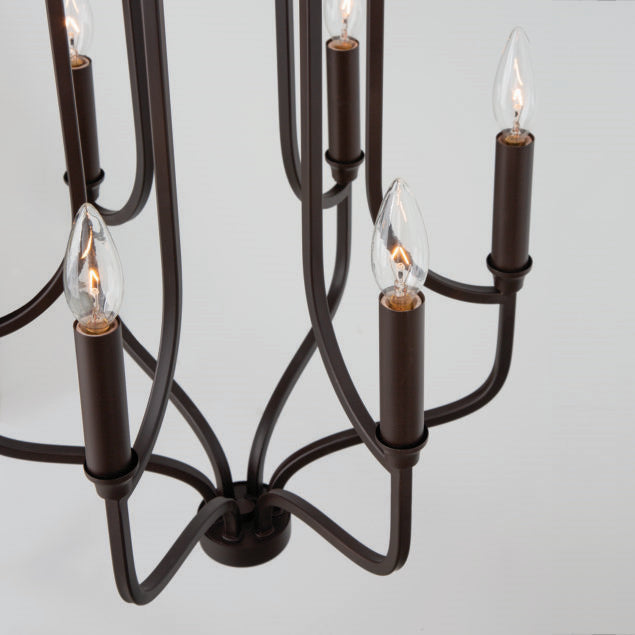 Capital Reeves 439261BZ Chandelier Light - Bronze