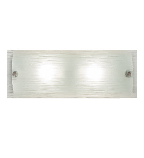 Meyda Tiffany Quadrato 112112 Bath Vanity Light 16 in. wide - Nickel