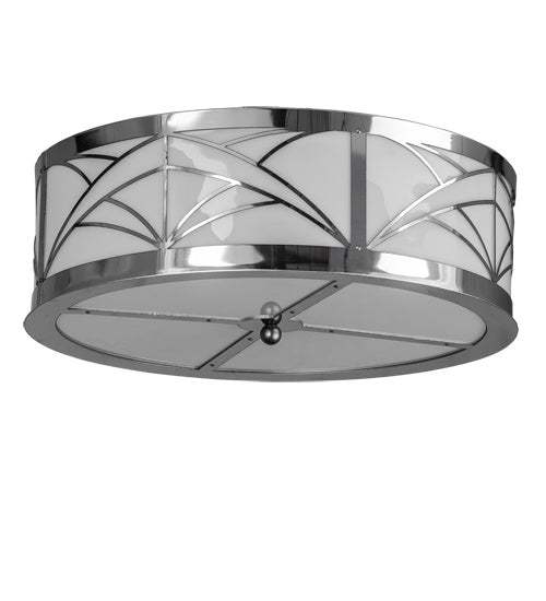 Meyda Tiffany Revival 226779 Ceiling Light - Polished Stainless Steel