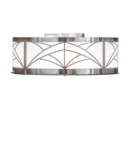 Meyda Tiffany Revival 226779 Ceiling Light - Polished Stainless Steel