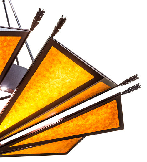 Meyda Tiffany Desert Arrow 235570 Pendant Light - Rust
