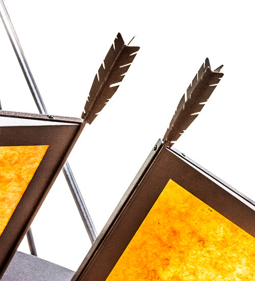 Meyda Tiffany Desert Arrow 235570 Pendant Light - Rust