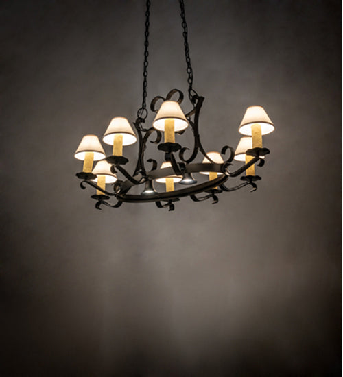 Meyda Tiffany Handforged 235822 Pendant Light - Wrought Iron