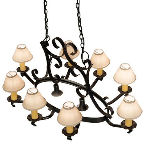Meyda Tiffany Handforged 235822 Pendant Light - Wrought Iron