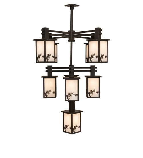 Meyda Tiffany Hyde Park 236281 Chandelier Light - Oil Rubbed Bronze