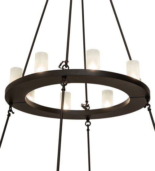 Meyda Tiffany Loxley 237115 Chandelier Light - Oil Rubbed Bronze