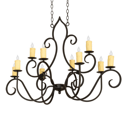 Meyda Tiffany Clifton 237296 Pendant Light - Oil Rubbed Bronze
