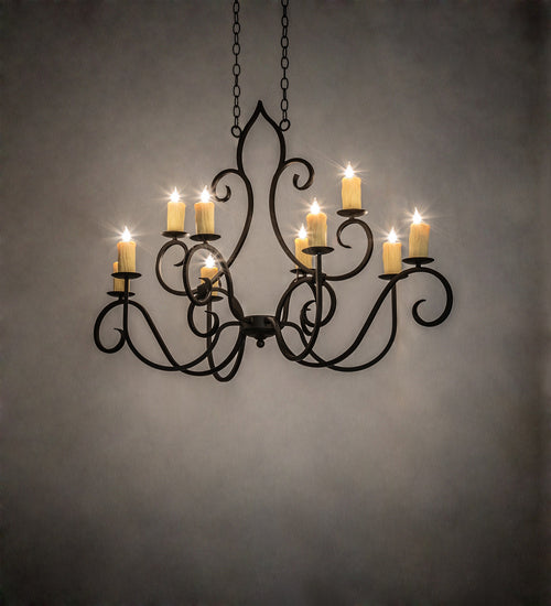 Meyda Tiffany Clifton 237296 Pendant Light - Oil Rubbed Bronze