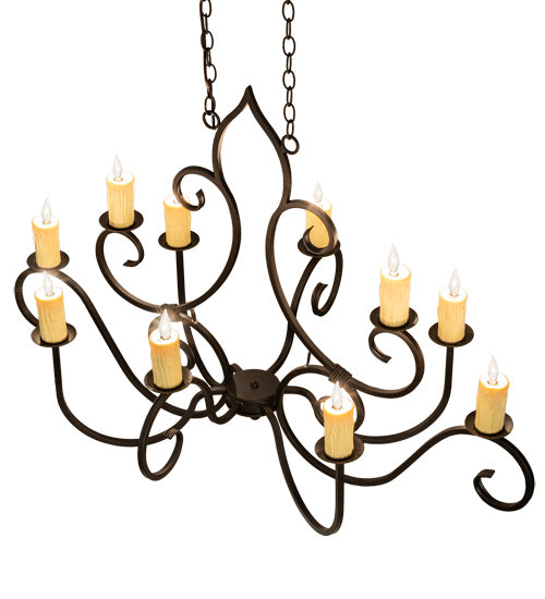 Meyda Tiffany Clifton 237296 Pendant Light - Oil Rubbed Bronze