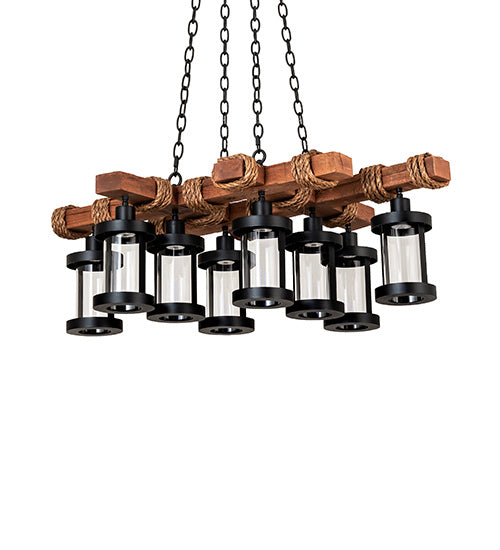 Meyda Tiffany Wood Beam 237422 Chandelier Light -