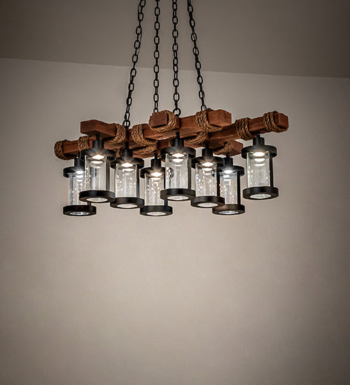 Meyda Tiffany Wood Beam 237422 Chandelier Light -