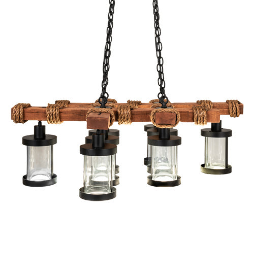 Meyda Tiffany Wood Beam 237422 Chandelier Light -