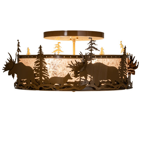 Meyda Tiffany Moose & Fox 238749 Ceiling Light