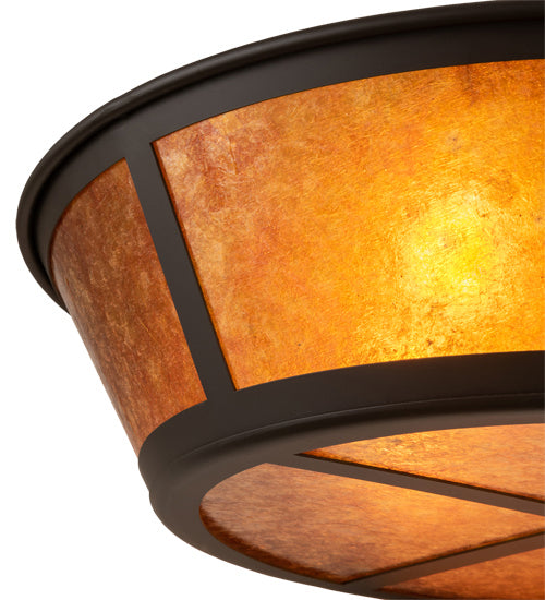 Meyda Tiffany Craftsman 238879 Ceiling Light - Oil Rubbed Bronze