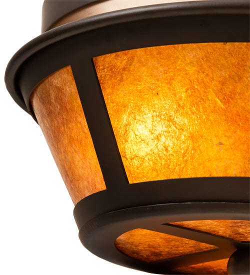 Meyda Tiffany Craftsman 238880 Ceiling Light - Oil Rubbed Bronze