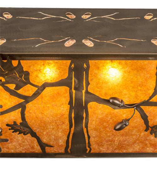 Meyda Tiffany Oak Leaf & Acorn 238913 Pendant Light - Antique Copper