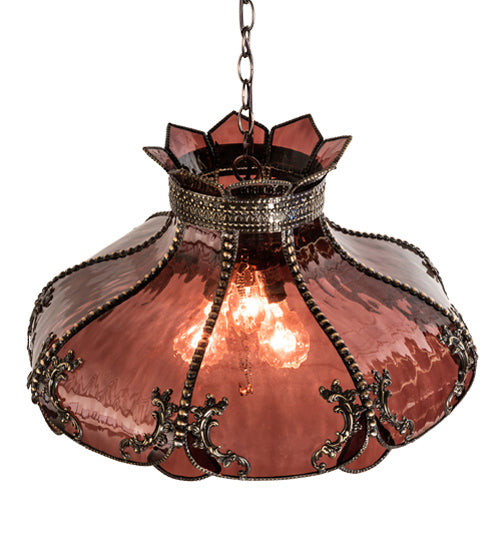 Meyda Tiffany Elizabeth 240481 Pendant Light - Craftsman Brown