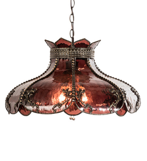 Meyda Tiffany Elizabeth 240481 Pendant Light - Craftsman Brown
