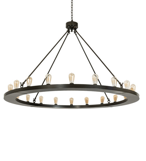 Meyda Tiffany Loxley 241212 Chandelier Light - Timeless Bronze