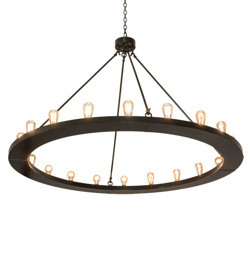 Meyda Tiffany Loxley 241212 Chandelier Light - Timeless Bronze