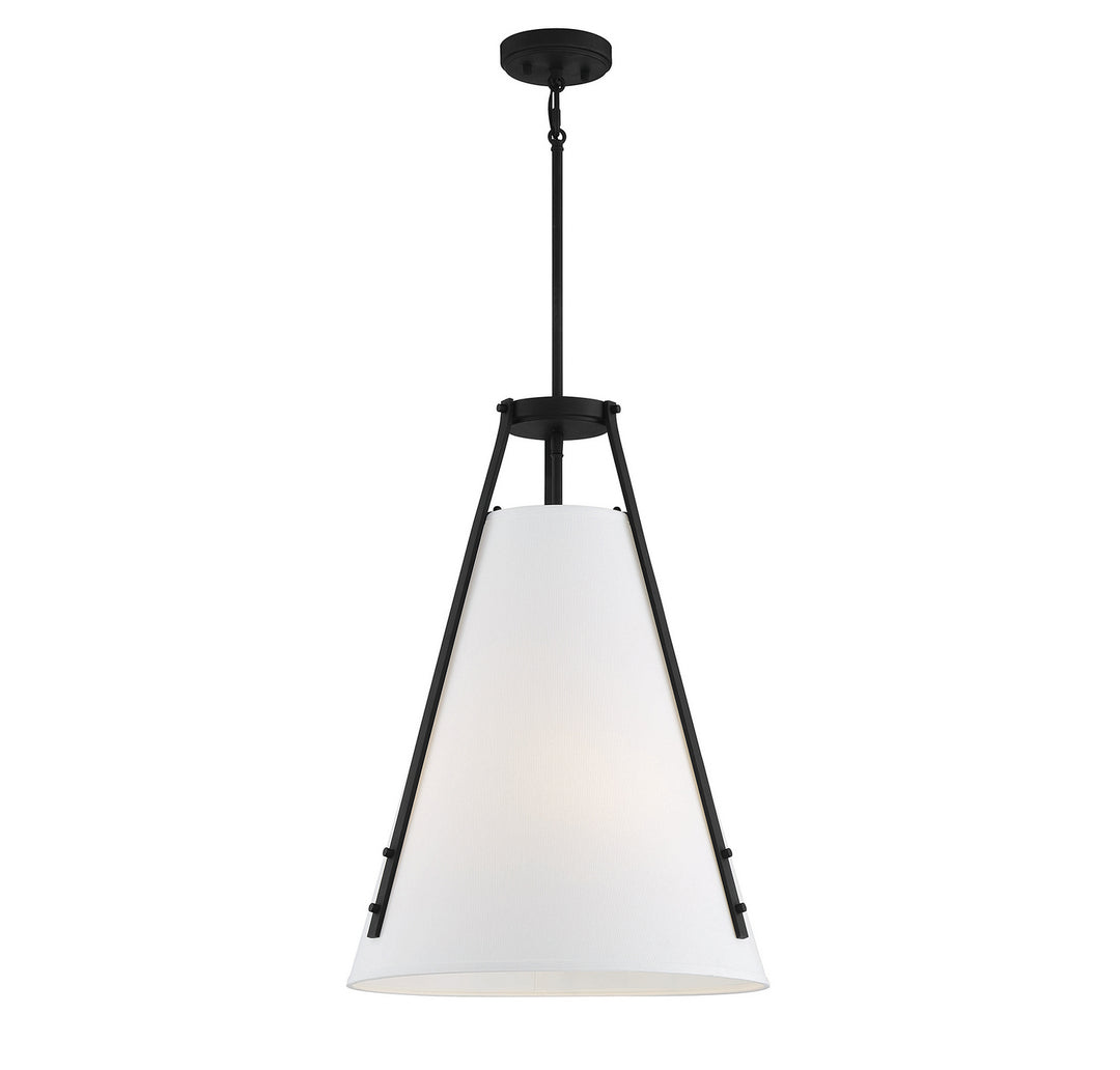 Savoy House Newport 7-2521-4-89 Pendant Light - Matte Black