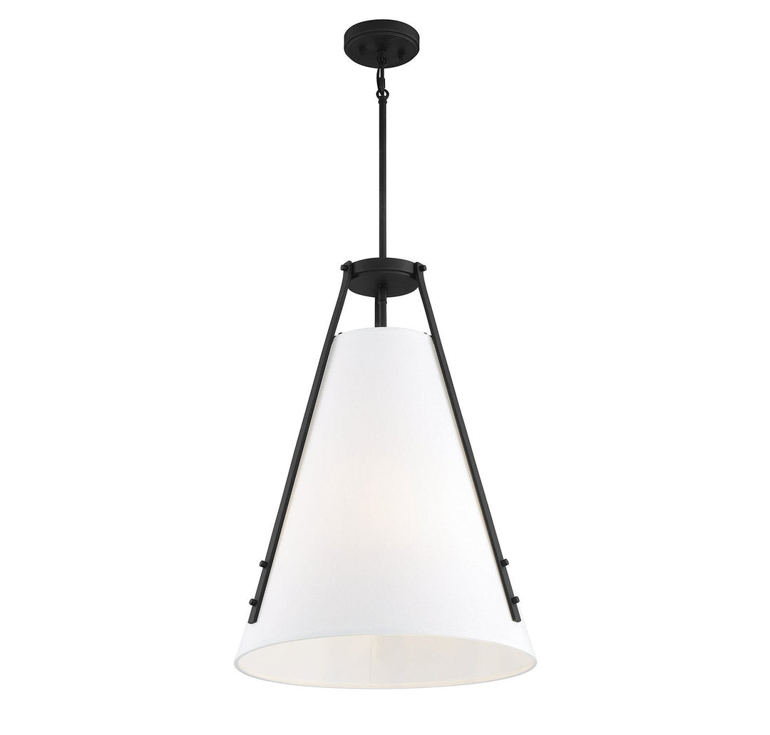 Savoy House Newport 7-2521-4-89 Pendant Light - Matte Black