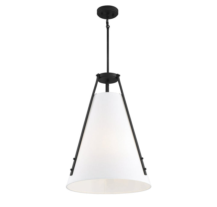 Savoy House Newport 7-2521-4-89 Pendant Light - Matte Black